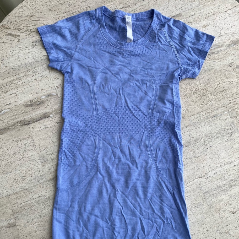 Swiftly Tech Short Sleeve Lavender Dusk